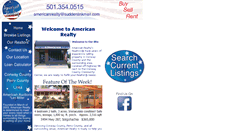 Desktop Screenshot of americanrealtyinc.com