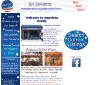 Tablet Screenshot of americanrealtyinc.com